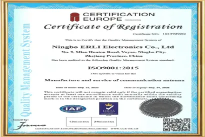 Certificate of Registration
