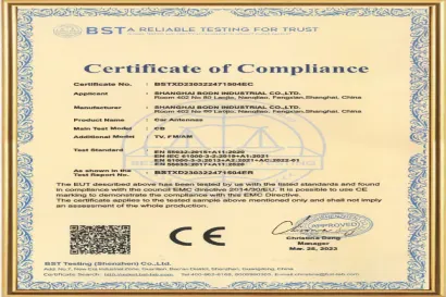 CE Declaration